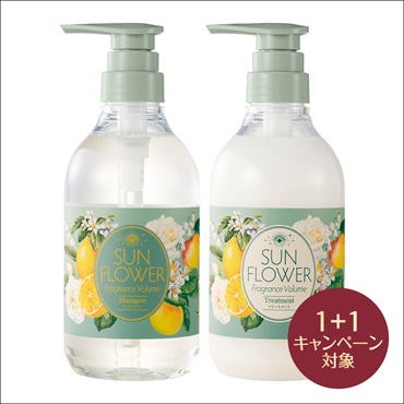 アゲインナンバー20 サンフラワー シャンプー＆トリートメント(シャンプープラシ付)(2セット(4本))