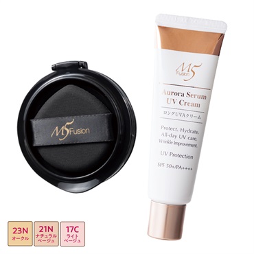 M5 UV&ファンデ詰替えセット(21N(オーロラセラムUV＋レフィル))