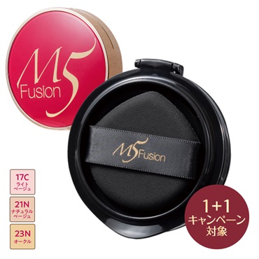 M5fusion　フェイスフィット クッションファンデｰション レフィル(17C 2個(1+1セール))