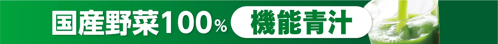 国産野菜100% 機能性青汁