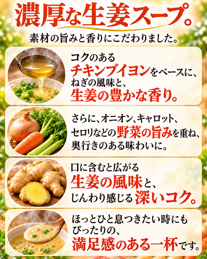 特濃めぐる生姜スープ