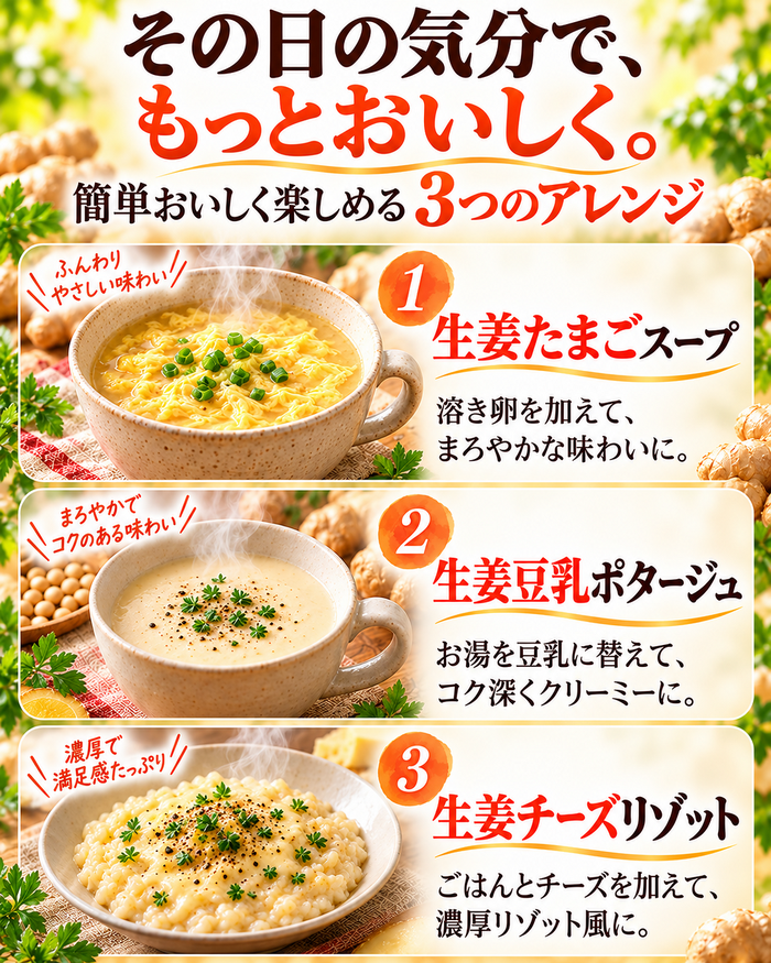 特濃めぐる生姜スープ