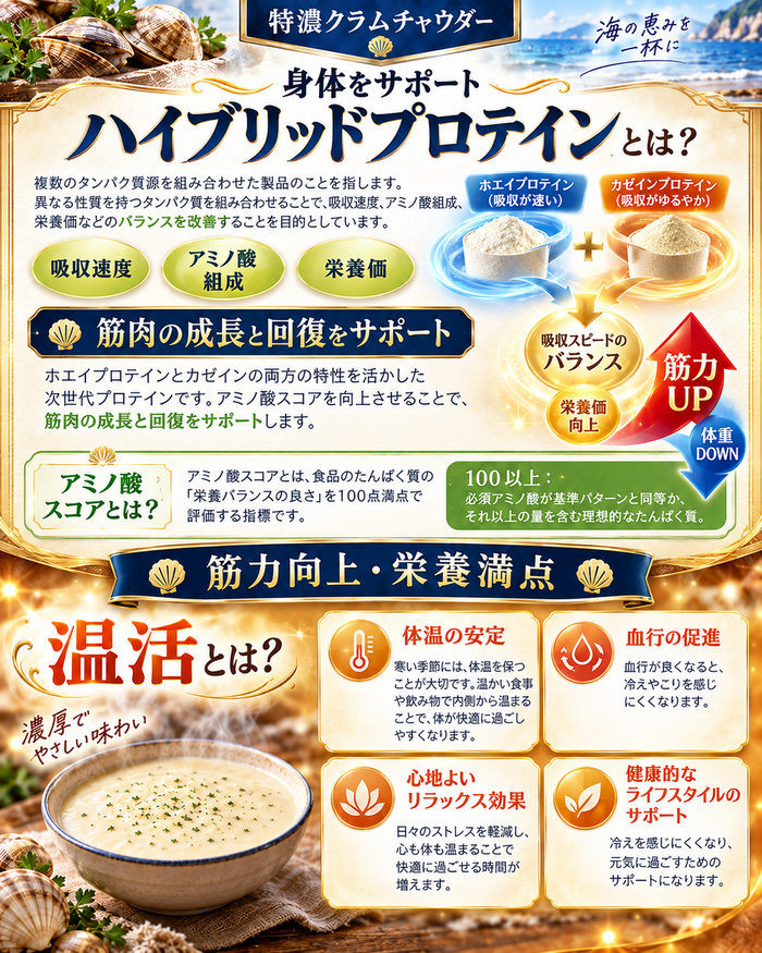 特濃クラムチャウダー