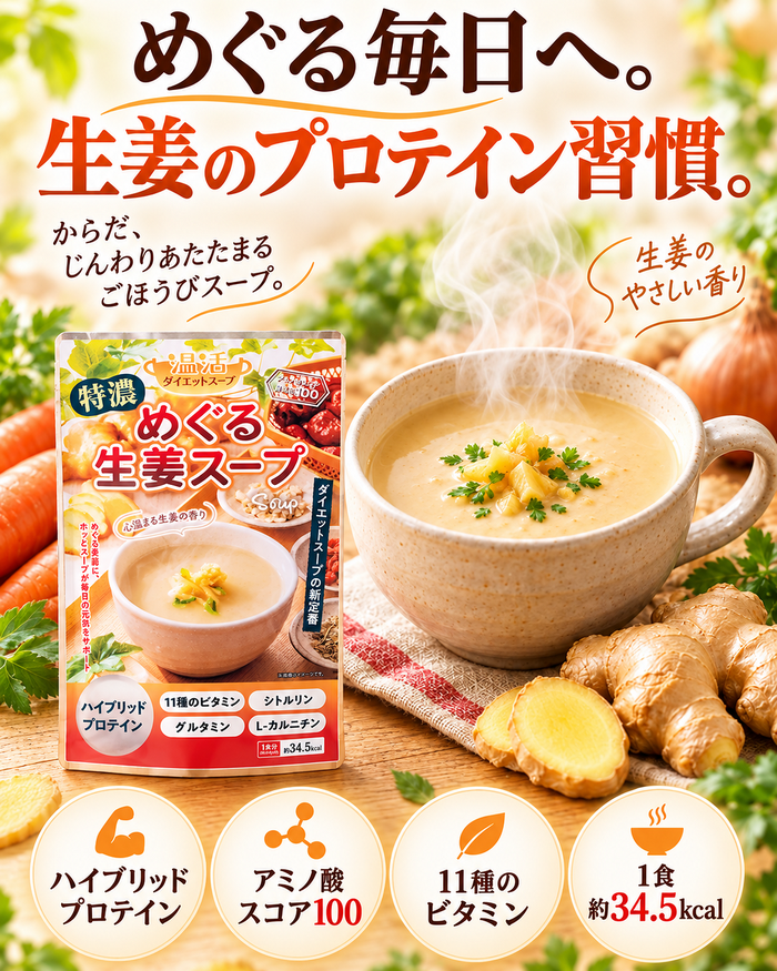 特濃めぐる生姜スープ
