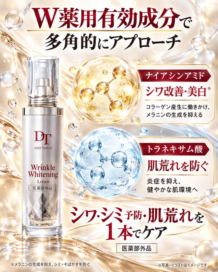 DeepTarget 薬用リンクル ホワイトニング ローション