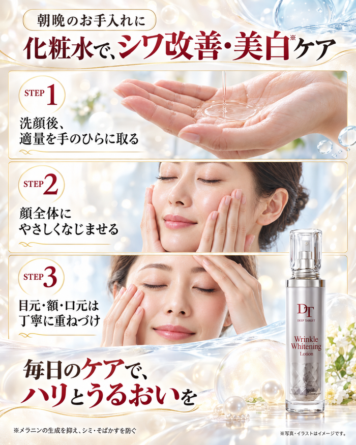 DeepTarget 薬用リンクル ホワイトニング ローション