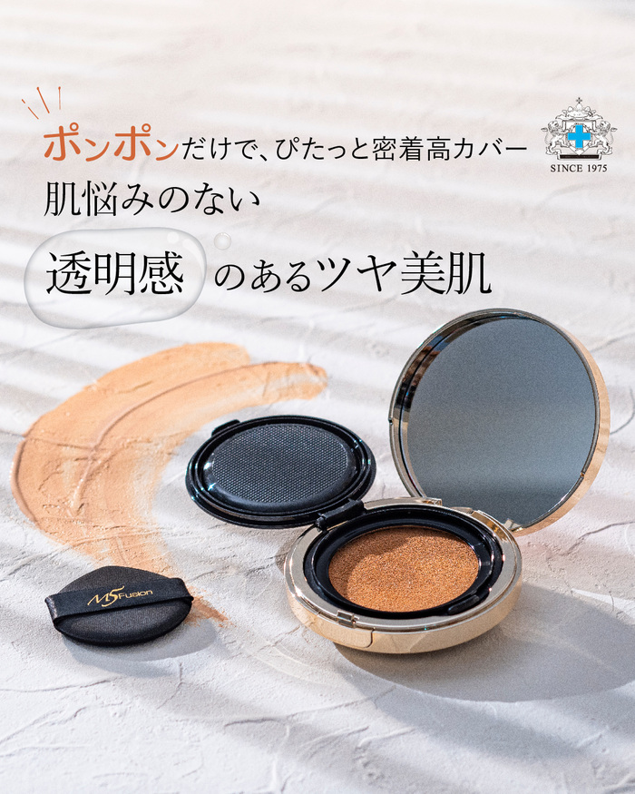 M5 Fusion フェイスフィット クッションファンデ