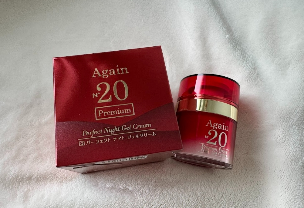 AgainNo20 Premium パーフェクトナイトジェルクリームと化粧箱